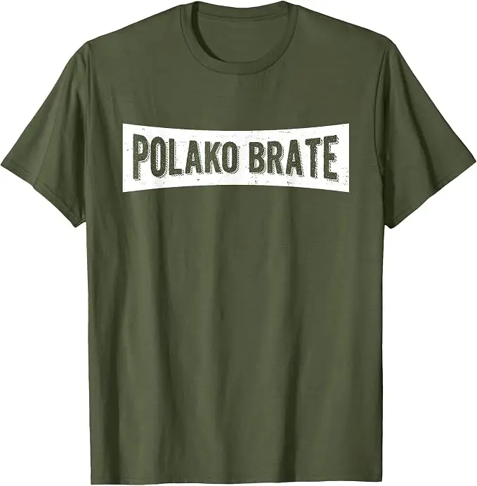 POLAKO BRATE Lustiges Serbisches Bosnisches Kroatisches Balkan-Slang-T-Shirt Y2k Hrvatska Srbija Bosna Lustiges Slang-Sprichwort T-Shirt Persönlichkeit – Detail 10
