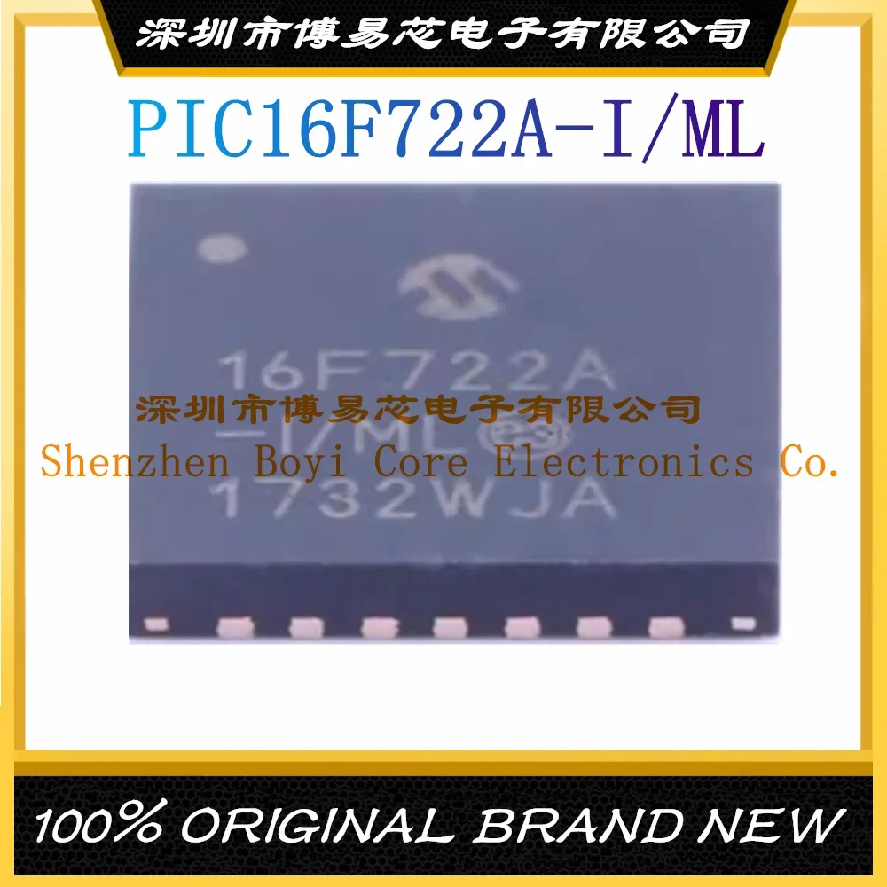 

PIC16F722A-I/ML package QFN-28 Original Genuine