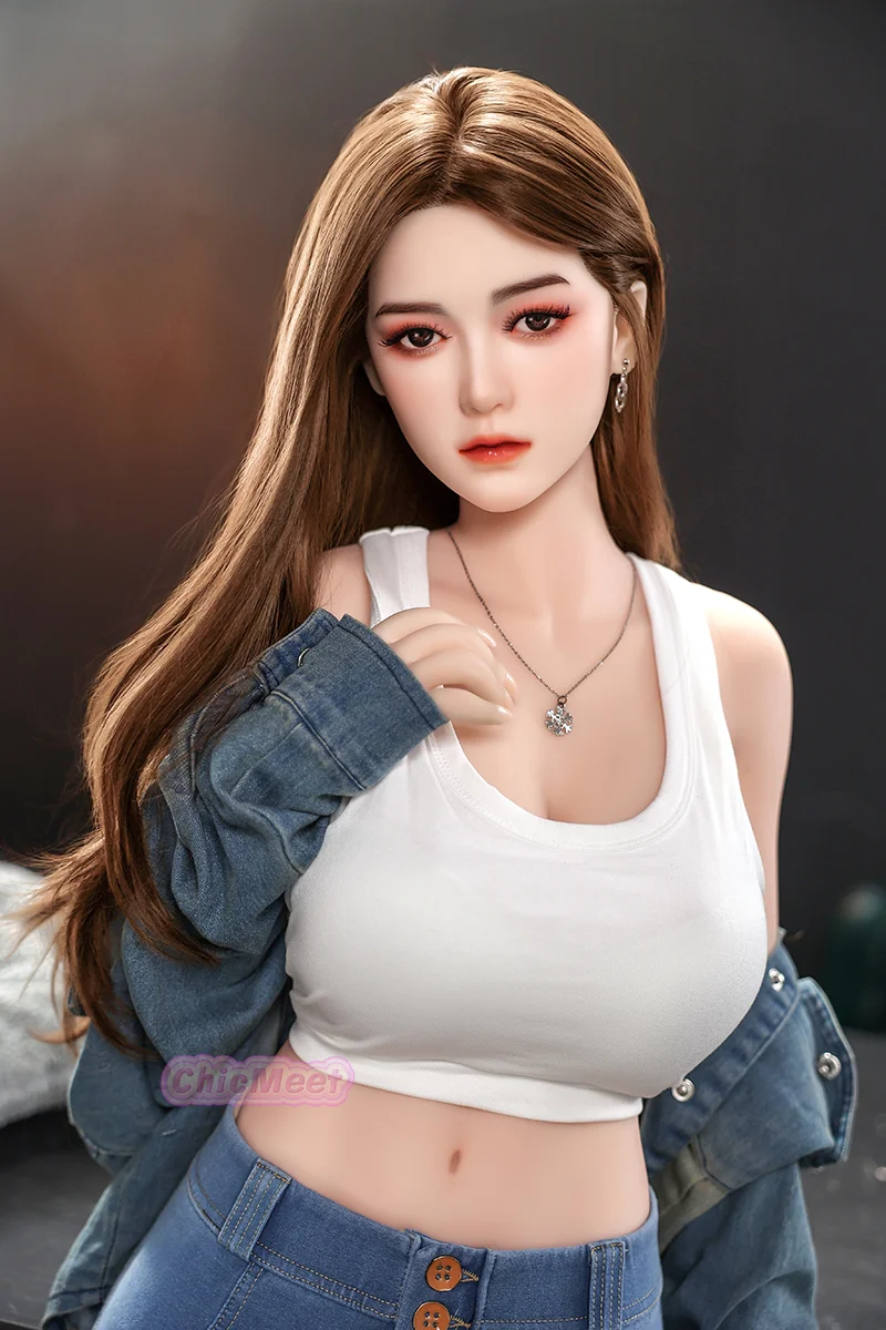 Metal Skeleton Solid Doll Asian Face Real Size Sex Doll Soft Body Realistic Vagina Anal Oral Insertion Adult Entertainment Toy view 2