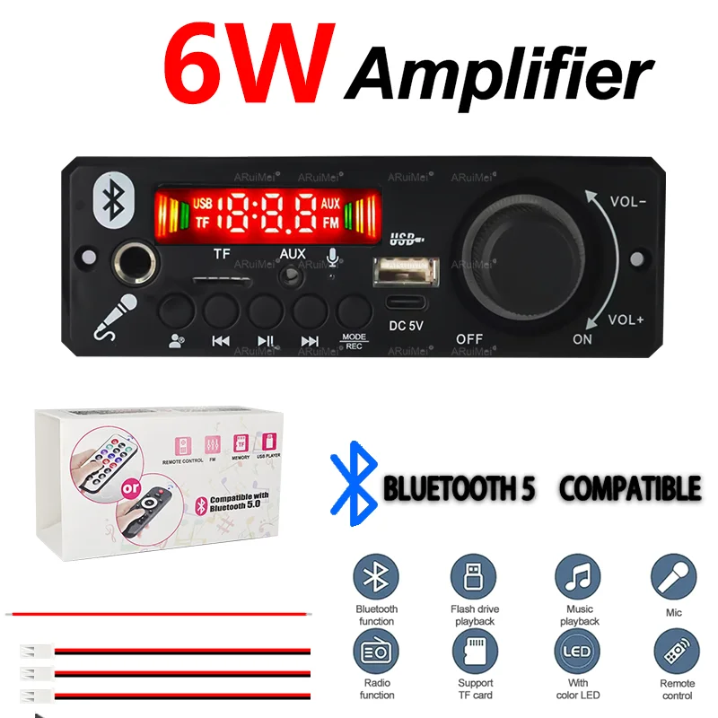 Dc 5V Bluetooth 5.0…