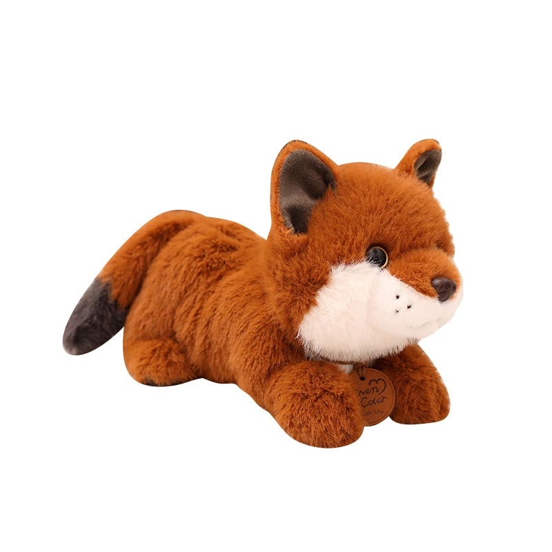 New 2 Kinds Plush Toy Kawaii Fox Doll Pillow Kids Birthday Christmas Gift Stitch Kawaii Stuffed Animal