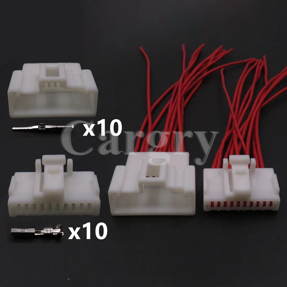 

1 Set 10P 7282-7602 7283-7602 AC Assembly Auto Rearview Mirror Electric Adjustment Switch Wiring Harness Plug For Toyota