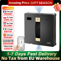 Robot Window Vacuum Cleaner ABIR WD8, Dual Water Spray, AI intelligent Wipping, Updated Laser,Smart Home Glass Wall Washing