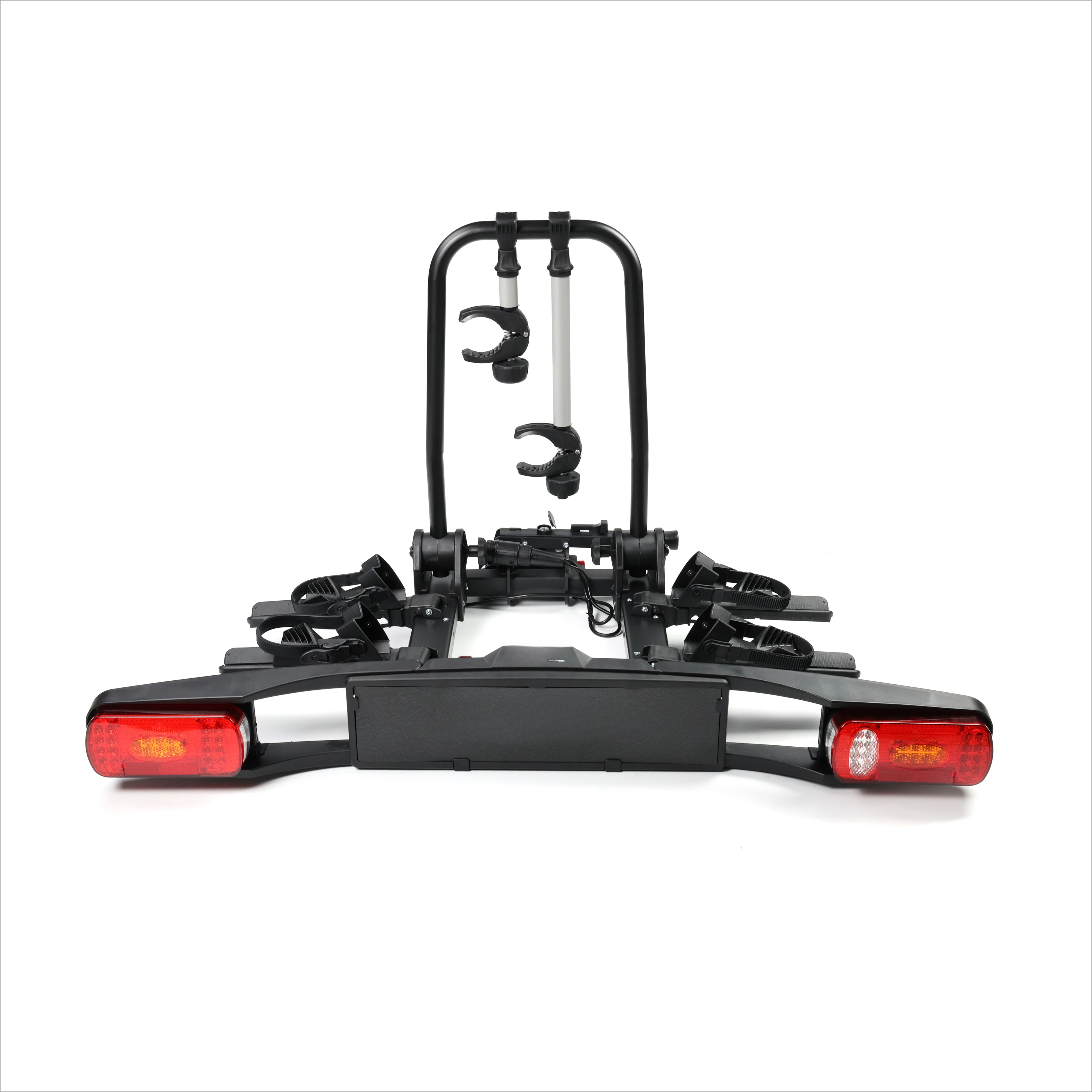 

High-end Aluminum Alloy Foldable Rear Hitch Ball Seat Bike Carrier 2+1 Bike Capacity Universal Roof Rack