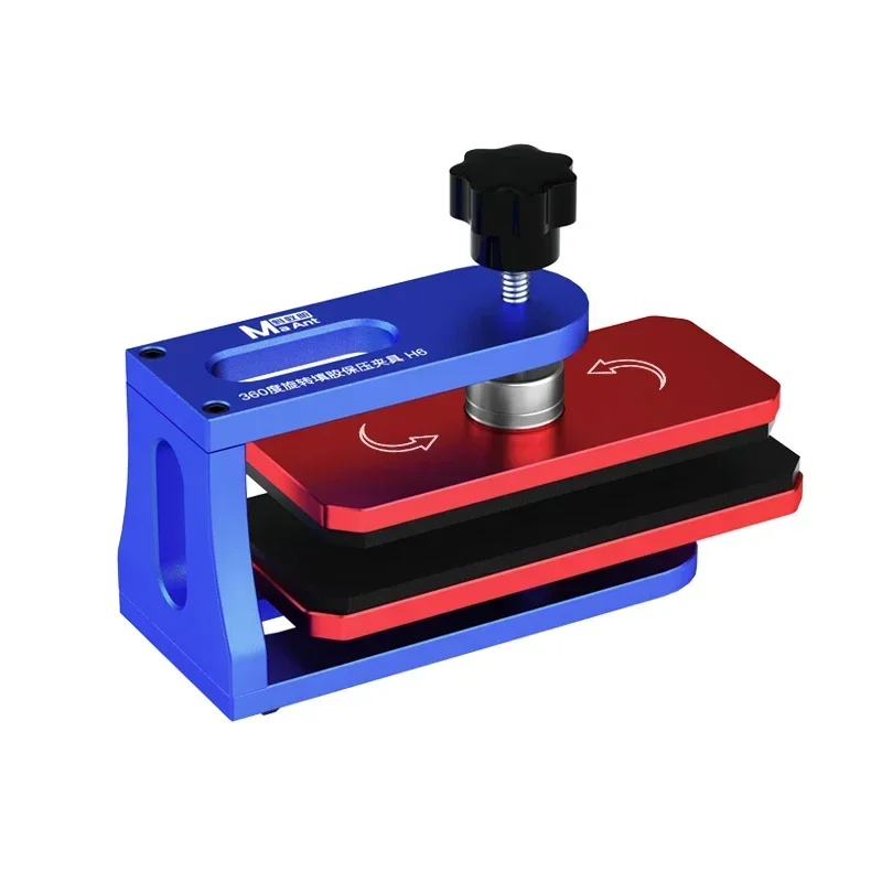 MaAnt H6 Universal 360° Rotate Glue Filling Pressure Retaining Platform Fixture Mobile Phone Screen LCD Clamp Fixing Repair Tool