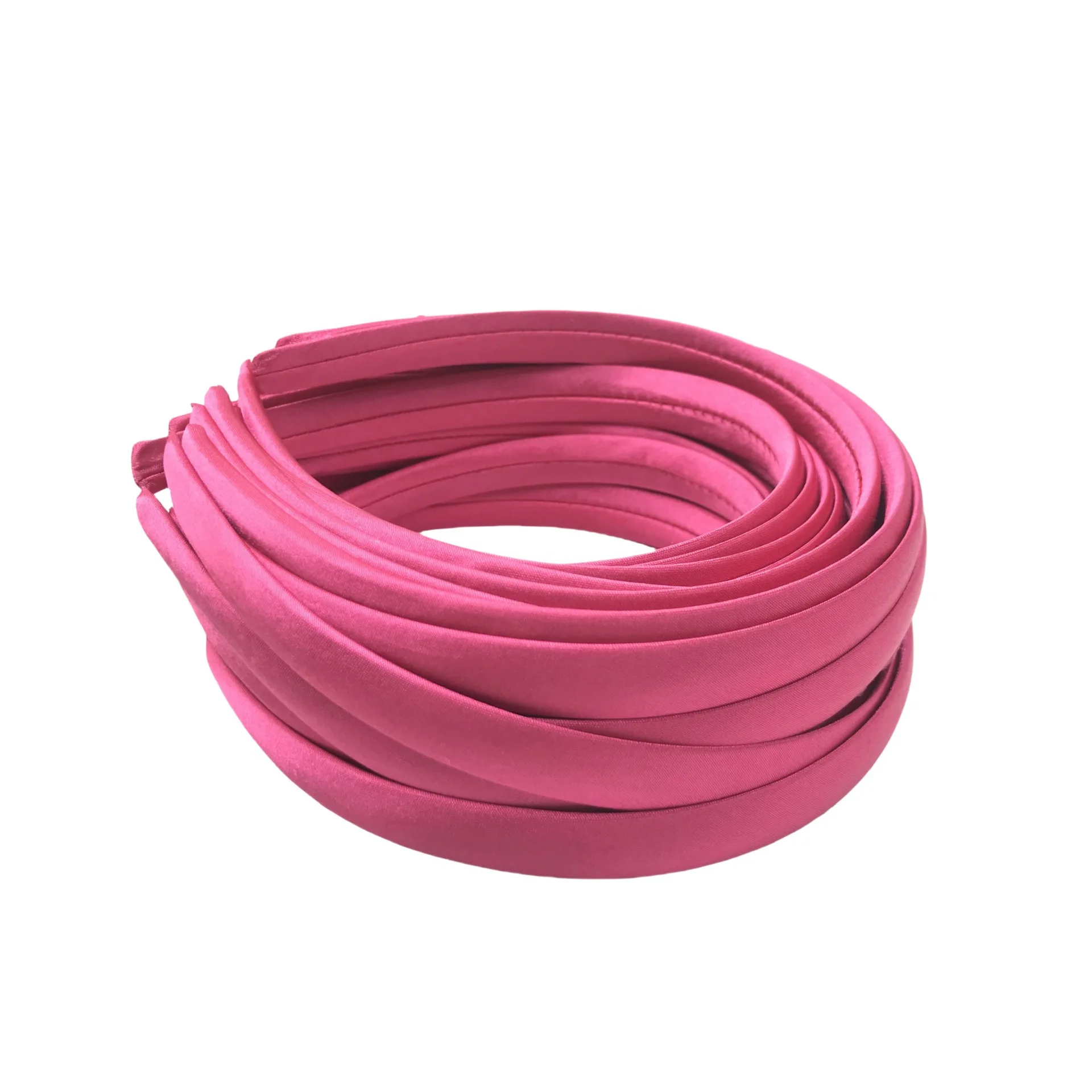 الجملة 1.5 سنتيمتر واسعة الساتان عقال 5 قطعة/الوحدة-طوق الشعر الحلوى الملونة ، DIY بها بنفسك اليدوية مشبك شعر اكسسوارات واللوازم الحرفية