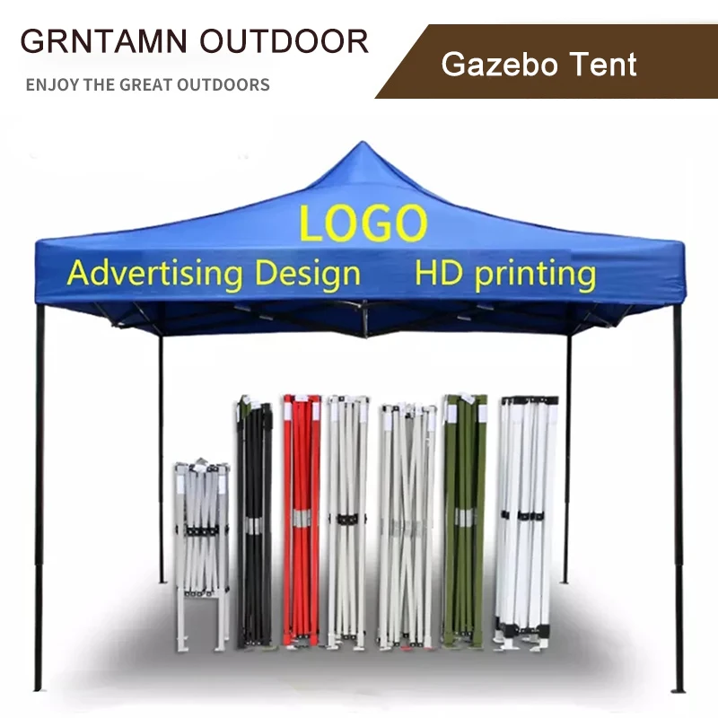 GRNTAMN  Customized Folding Tent Outdoor Canopy For Advertising 18 Different Colors for Choice