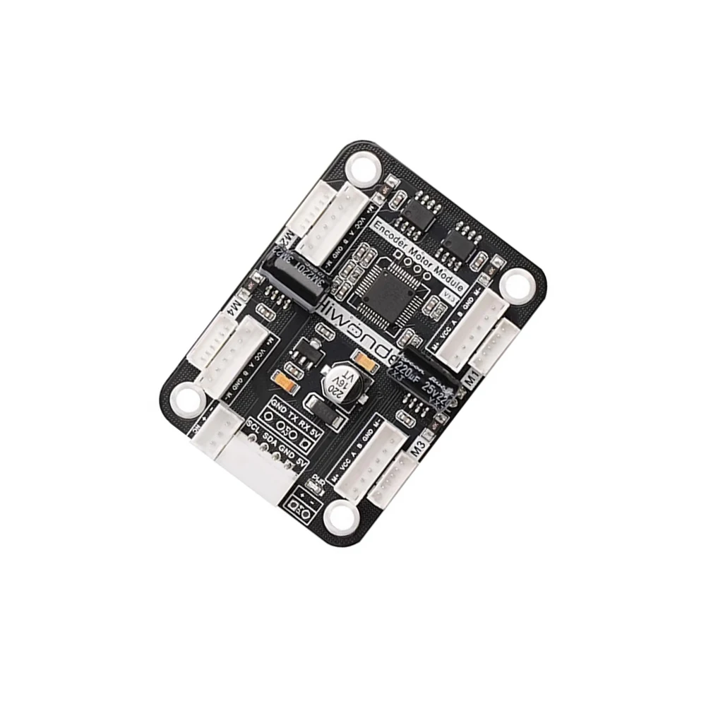 4-weg encoder motoraandrijfmodule ingebouwde spanningsregelaar circuit motorbesturing slimme auto doe-het-zelf elektrische race speciale driver