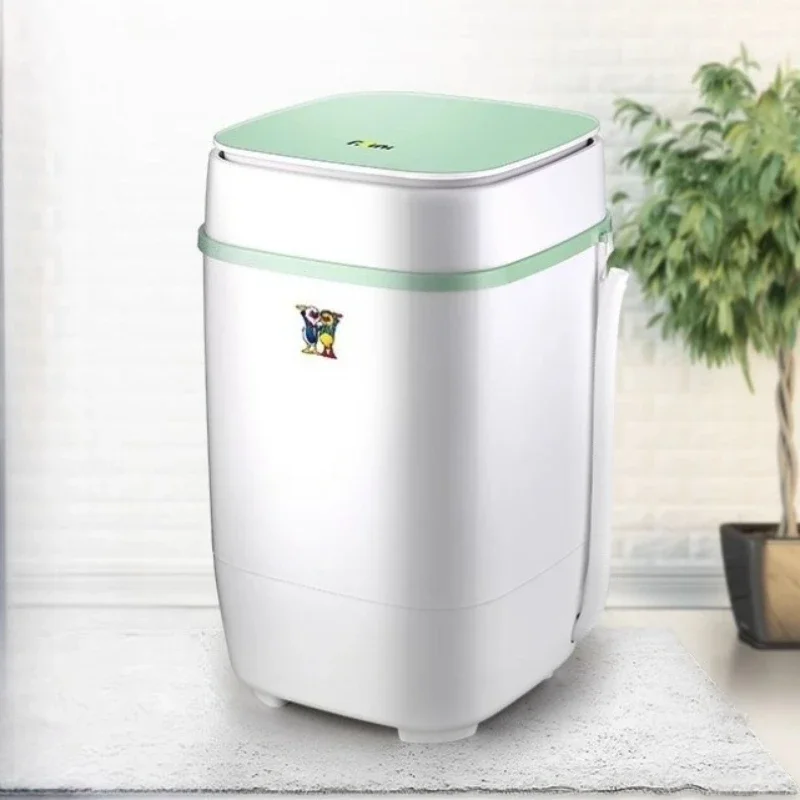 

Маленькая полуавтоматическая мини-стиральная машина для младенцев и детского белья и носков.