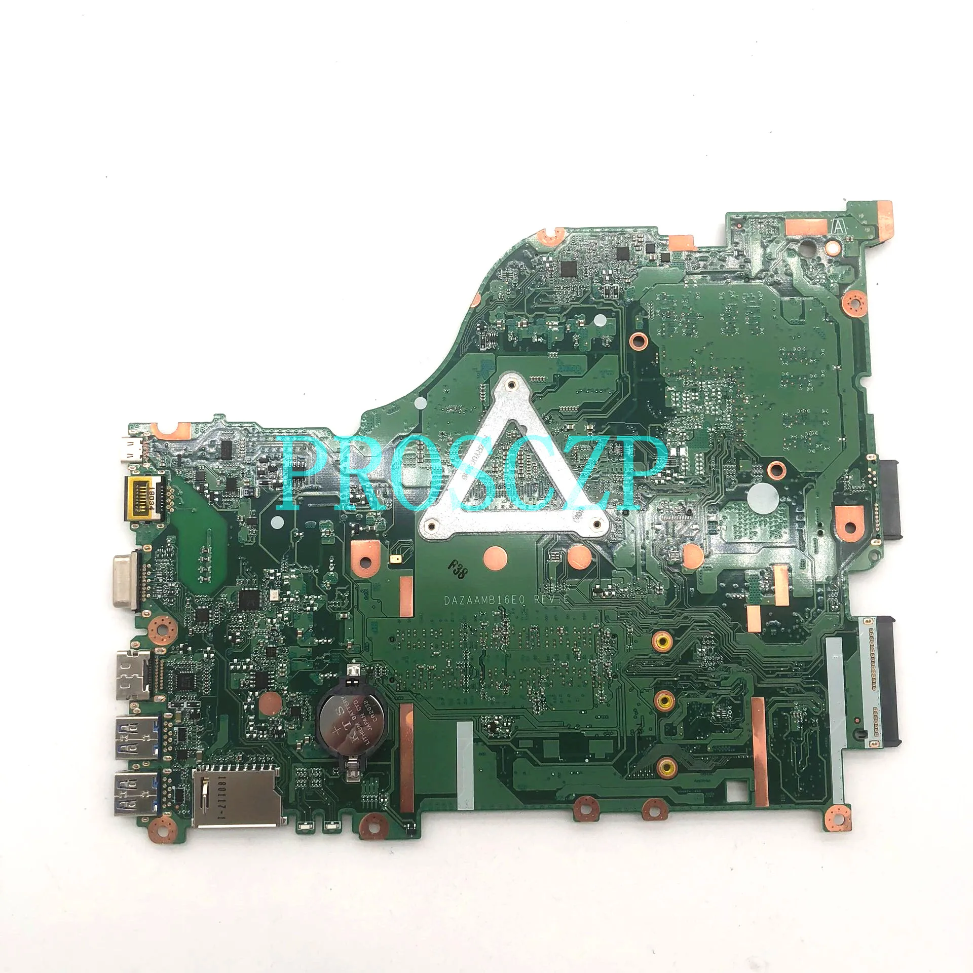 DAZAAMB16E0 Free Shipping Mainboard For Acer E5-575 E5-575G Laptop Motherboard ZAA X32 With SR2EU I3-6100U CPU 100% Full Tested