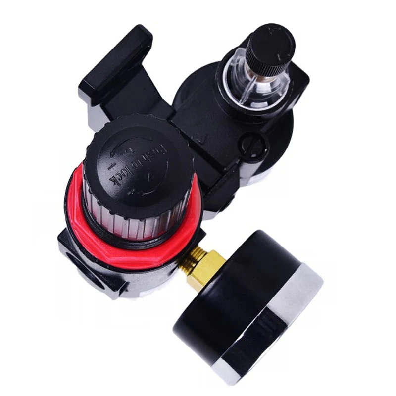 Compresor de aire AFC2000 G1/4, separador de agua y aceite, filtro de aire utilizado para reducir la válvula de presión, regulador AFR2000 + AL2000
