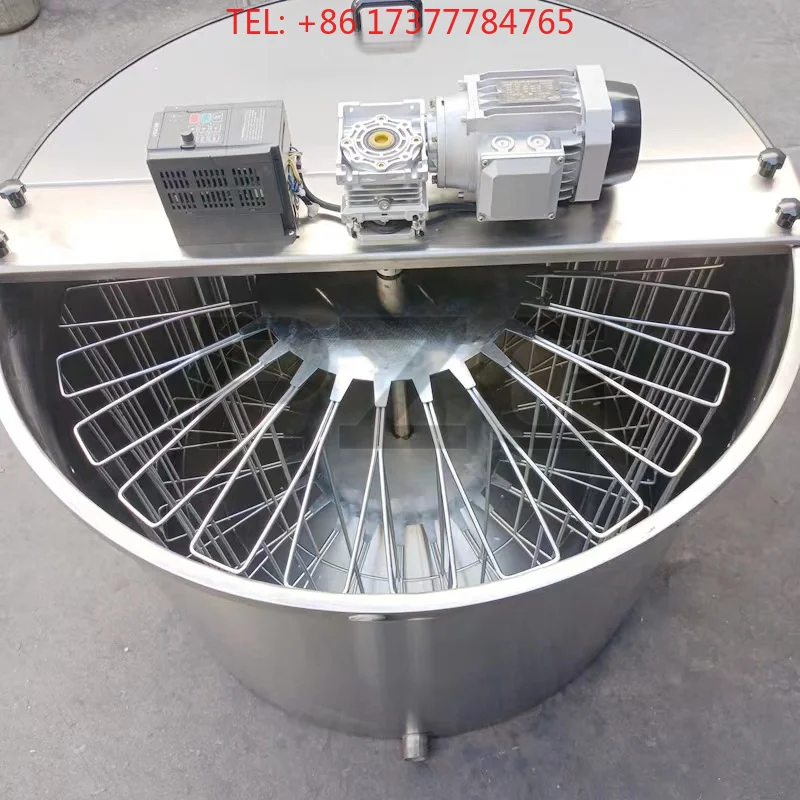 12 24 Frames Electric Honey Extractor Centrifugal Processing Refining Machines on Sale Honey Processing Equipment for Beekeeping