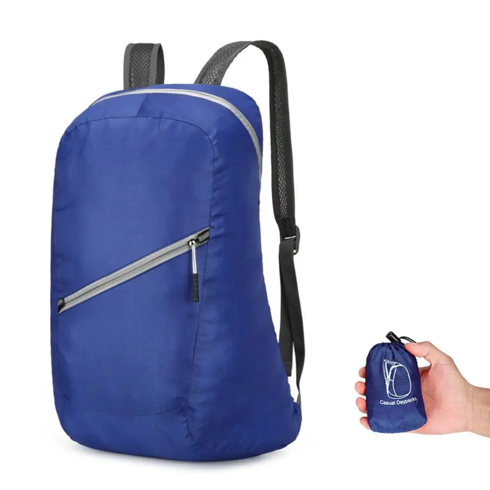 Men Women Ultralight Waterproof Hiking Outdoor Travel Lightweight Nylon Bag Women Foldable Men Backpack Mini Travel Backpack
