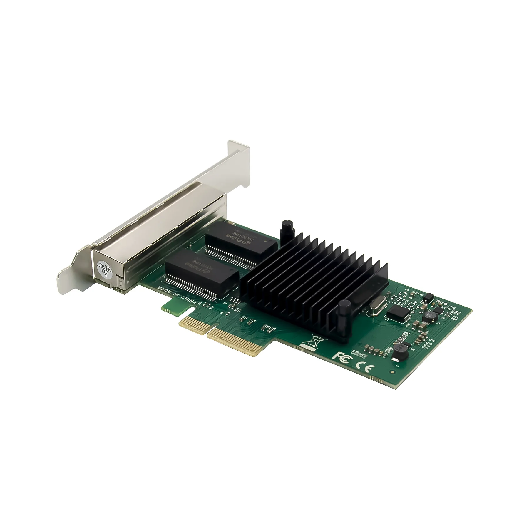 PCIe X4 I350-T4 Quad-1G RJ45 Machine Vision NIC