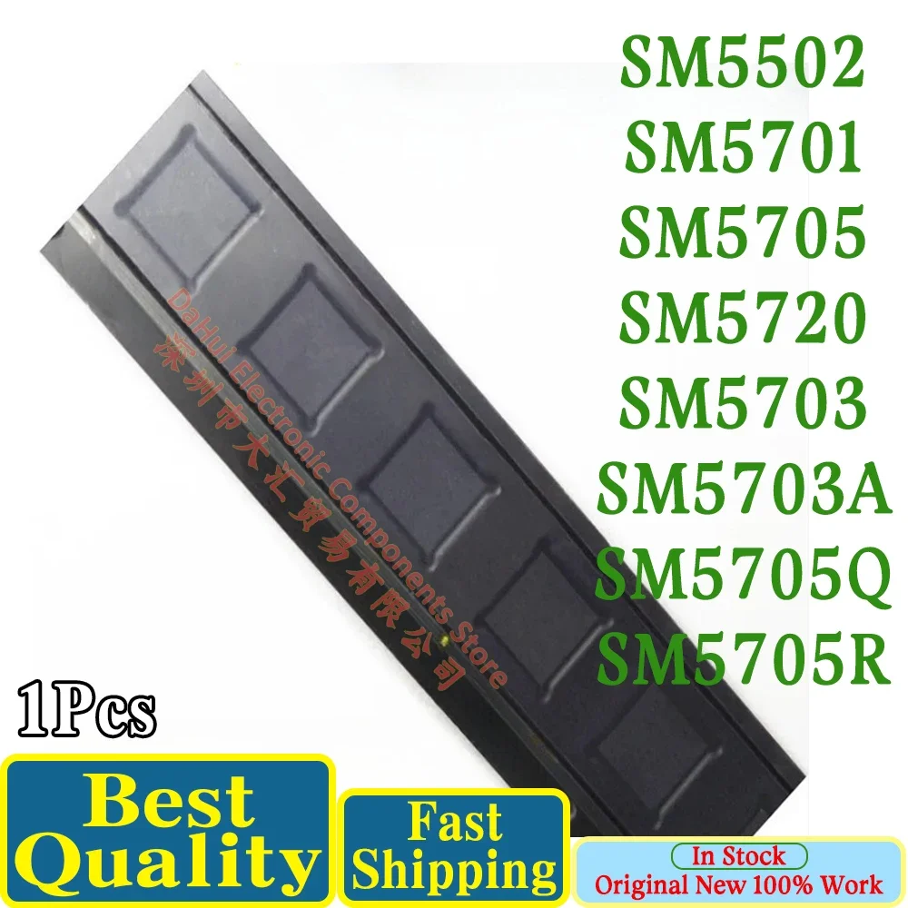 1Pcs 100% New SM5502 SM5701 SM5705 SM5720 SM5703 SM5703A SM5705Q SM5705R BGA