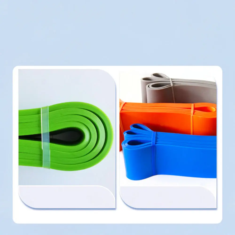 Elastic Resistance Band For Fitness Exercise TPE Strength Training Equipment For Home Workout Muscle Endurance Stretching