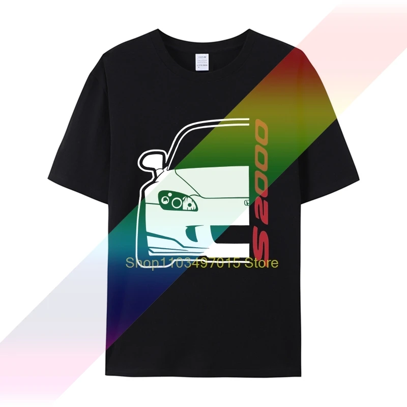 2019 Hot sale Summer Style Japan Vintage Car S2000 T-SHIRT Funny Tee shirt