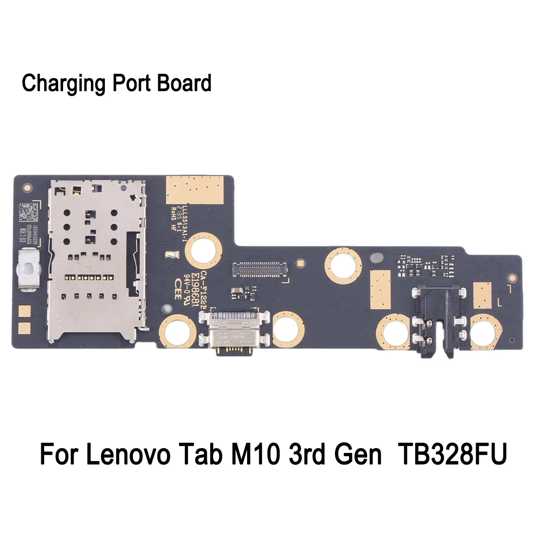 

Замена платы порта зарядки для Lenovo Tab M10 3-го поколения TB328FU USB зарядная док-станция ремонт запасная часть