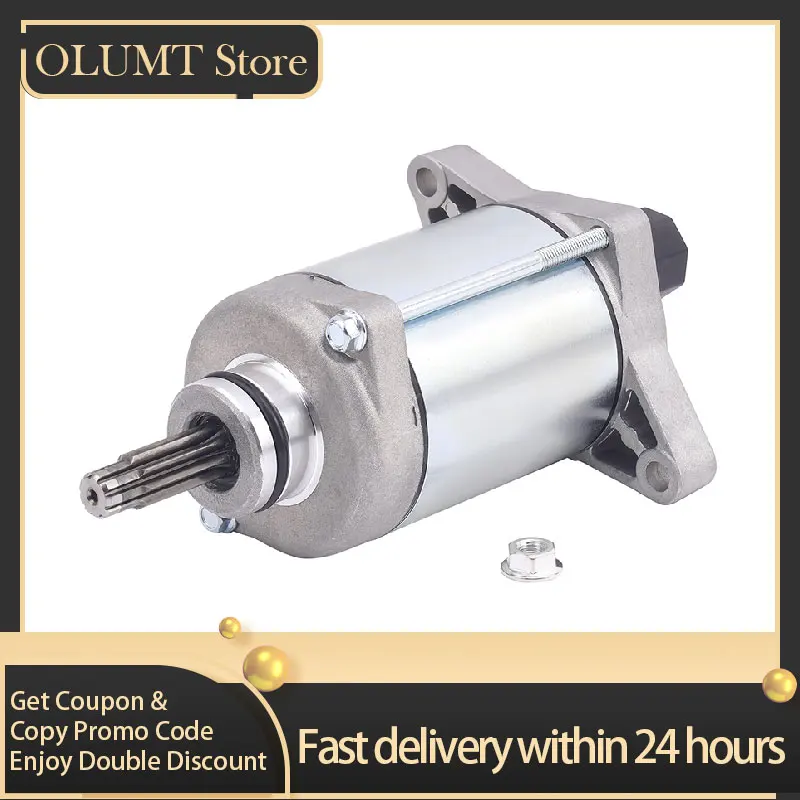 Motorcycle Engine Parts Starter Motor For Honda ATV TRX500FM TRX500FE TRX500FPE SXS500M TRX500FPM PIONEER 500 FOREMAN RANCHER