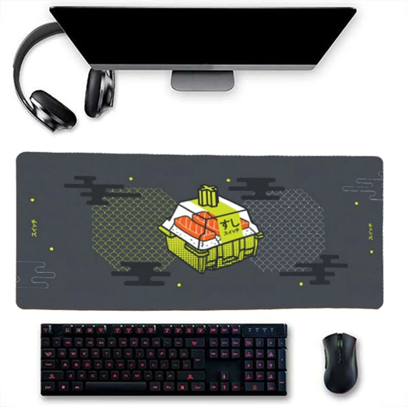 Mouse Pad Office Computer Desk Protector Mat Keyboard Non-Slip Mat Extended Mouse Pad Desk Accessories