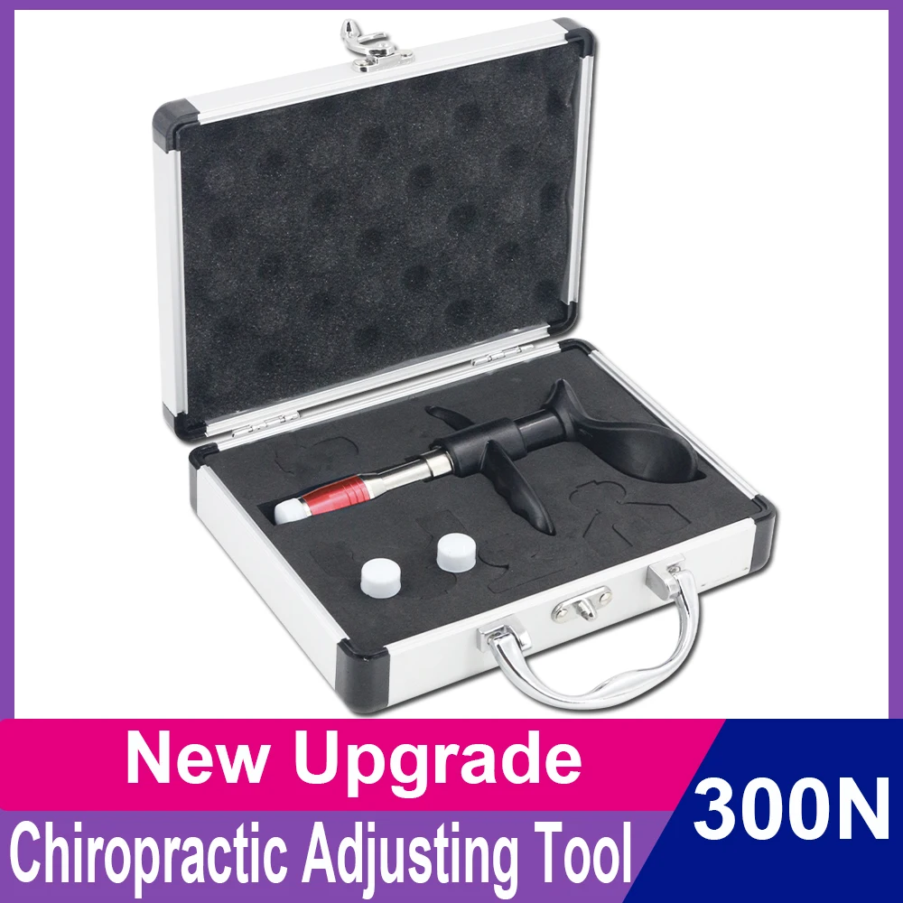 

300N Chiropractic Adjusting Tool 10 Levels Manual Therapy Machine Vertebration Spine Correction Nursing Body Relaxation Massage