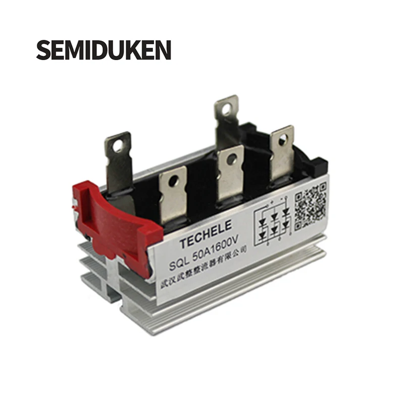 SEMIDUKEN SQL5010 10A 20A 30A 40A 50A 1000V  high current three phase rectifier bridge 5PCS IN STOCK