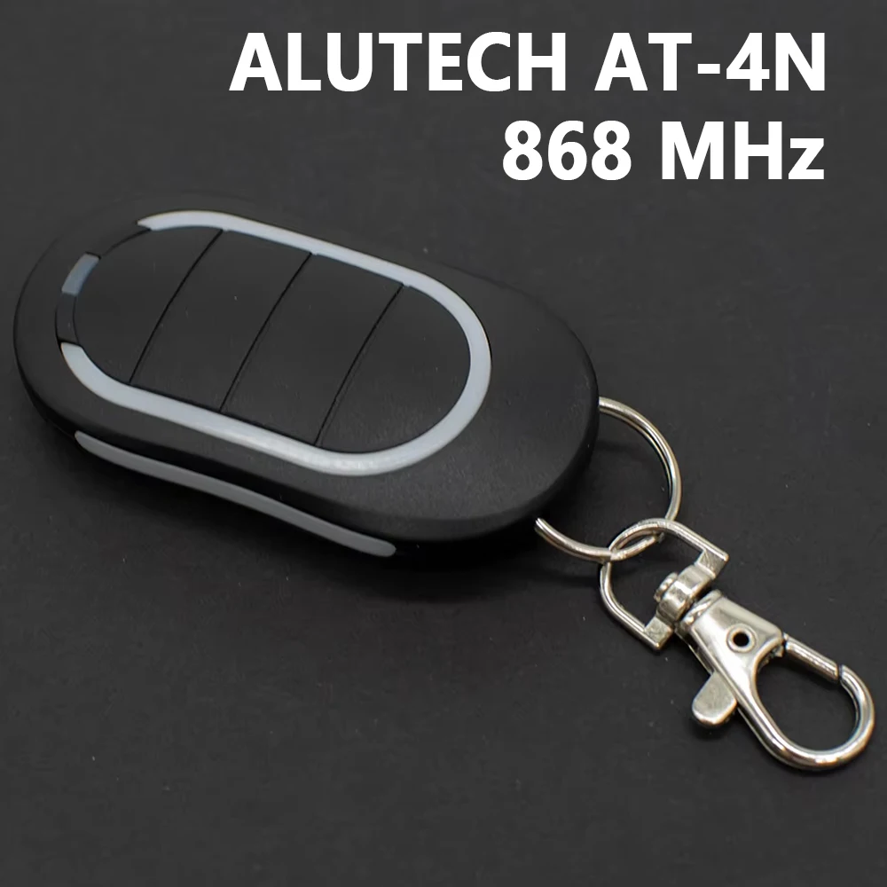 1-20pcs Keychain Barrier 868 ALUTECH AT-4N AT 4N AT4N AT-4N-868 868MHz Garage Remote Control Gate 868.35MHz