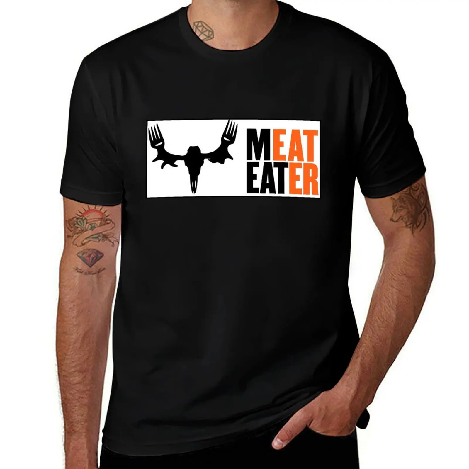 

Meat Eater T-Shirt cotton t shirts man 100% man t shirts high quality luxury brand T-Shirt