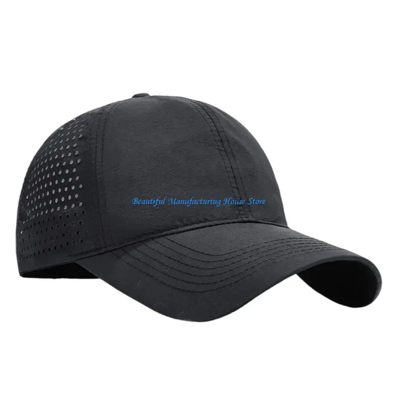 

E56A Sport Hat Sweat Resistant Fast Drying Baseball Hat for Adult Outdoor Activity