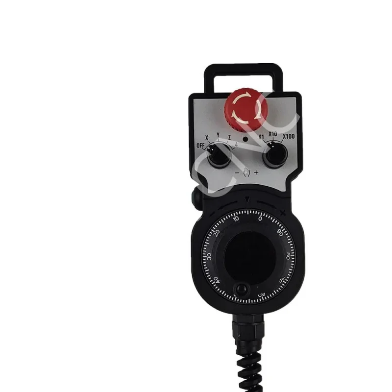 Volante eletrônico cnc de 4 eixos, 5 eixos, 6 eixos, padrão 5v, mpg mach3, sistema de controle de movimento, volante eletrônico de parada de emergência