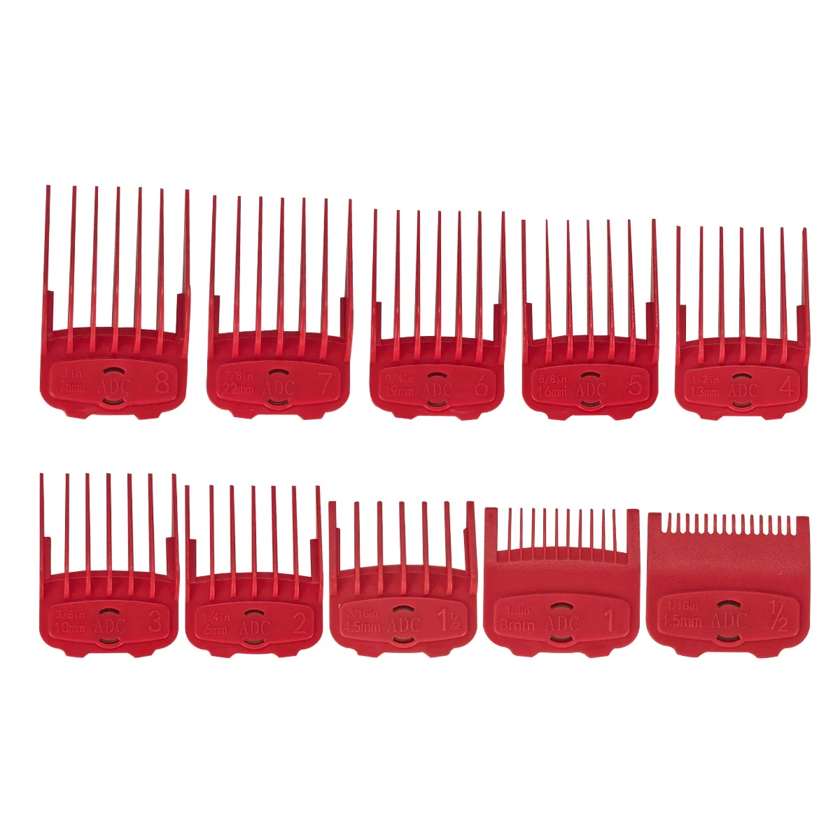 Barbershop Professional 10PCS Suitable for 45MM Electric Hair Clipper Magnetic Comb Barber for Man Parts Hairdressing Tool Comb