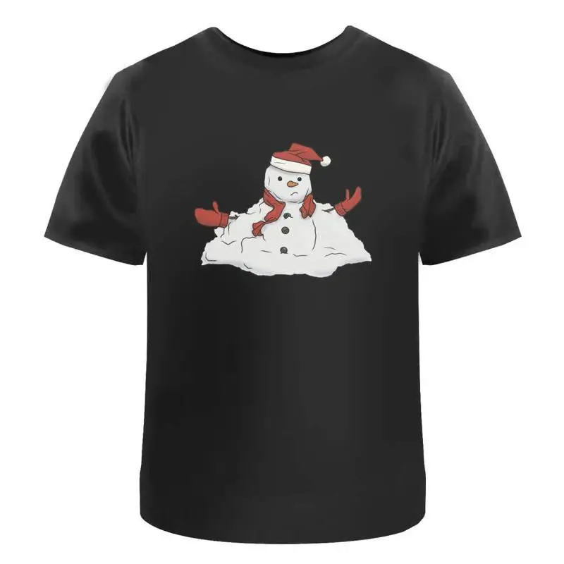 Melting Snowman' Cotton T Shirt Ta046537
