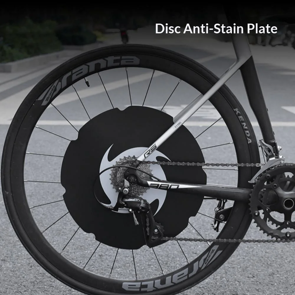 Motorcycle Disc Brake Protection Cover Ultralight Anti-Fouling Bicycle Washing Guard for Bike & Motorcycle Cleaning