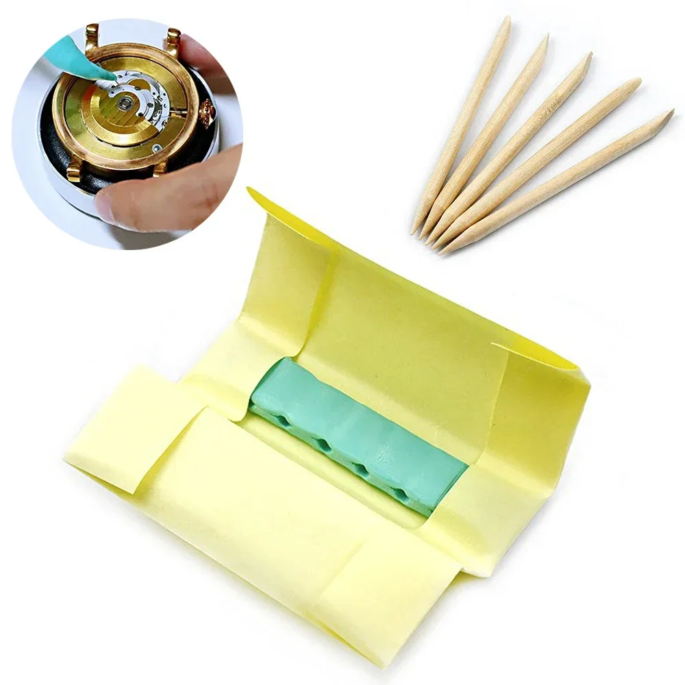 時計クリーニングゴムパテクリーナー時計ムーブメントクリーニング粘土時計メーカー腕時計ダスト汚れグリース除去修復ツール