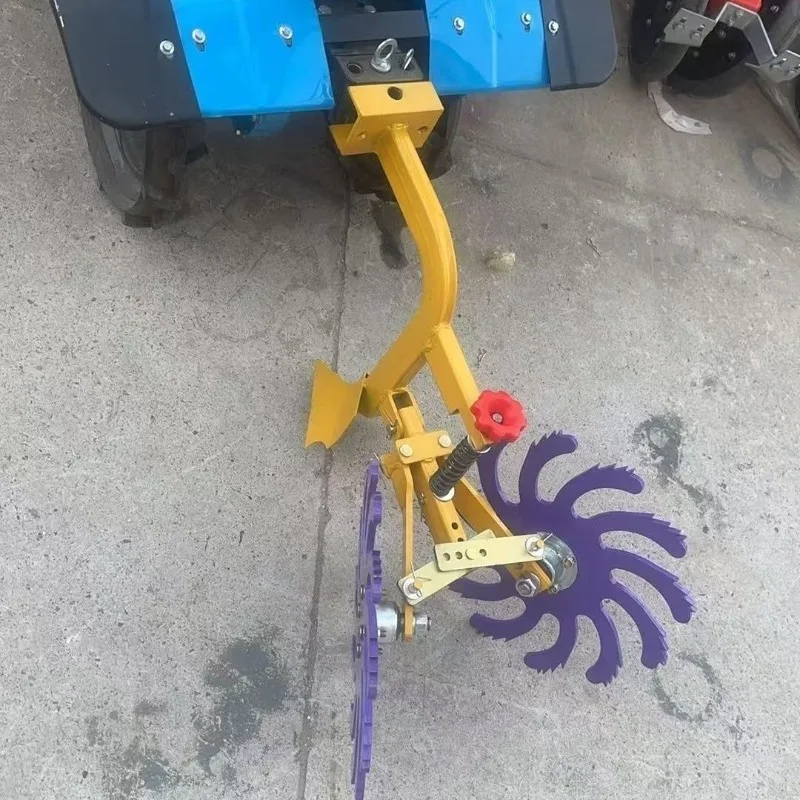 Universal Mini Tiller Cultivator Weeder Soil Crusher for Garden Farm Use Portable Tool
