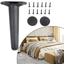Soporte de viga de cama ajustable telescópico, pata de muebles de plástico reforzado, pata de sofá, soporte de carga inferior, 1 piezas