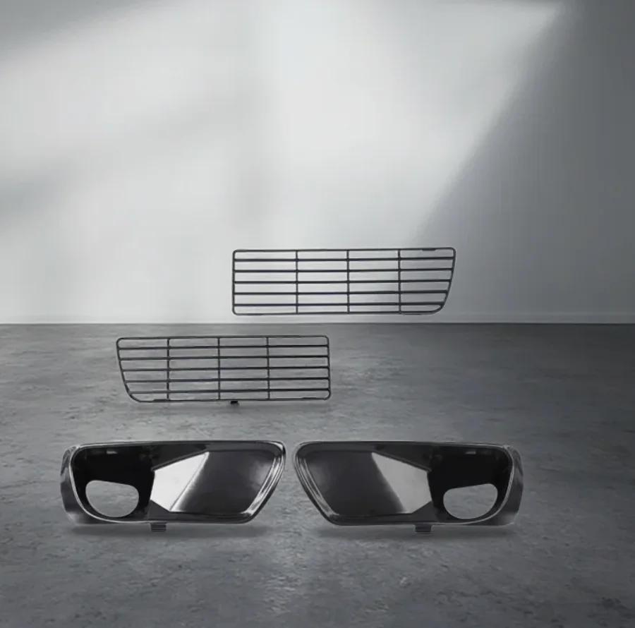 

High Performance 4-Piece Bumper Reflector Grille Lower Air Intake Duct For US Bumper VW MK3 Golf Jetta