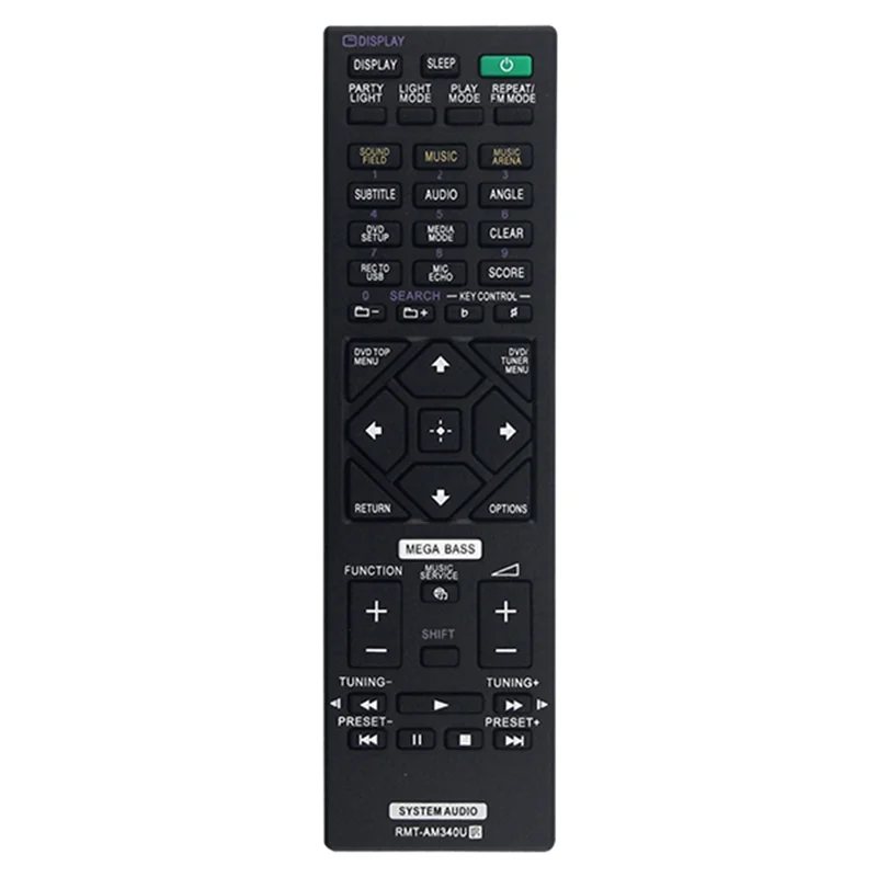 ¡LXYA68Z! Reemplace el control remoto RMT-AM340U para Sony MHC-V02 MHC-V11 MHC-V77W MHC-V90W SA-V90W MHC-V90DW sistema estéreo de audio doméstico