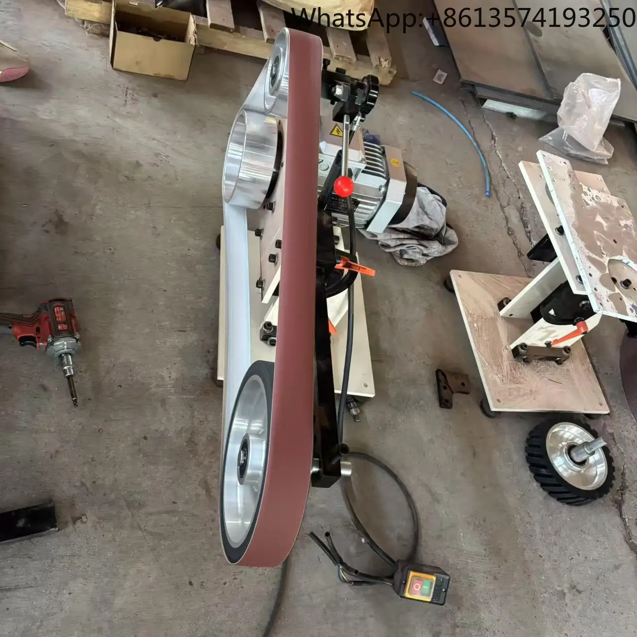 

Vertical and Horizontal 2X72 Belt Grinder Sander Knife Making in Grinder