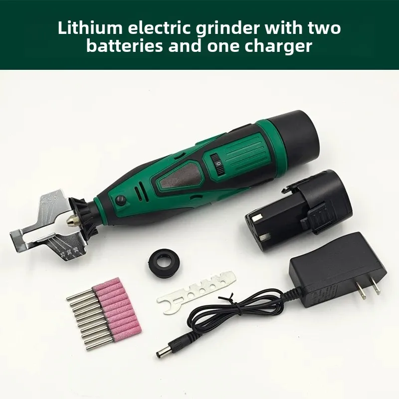 Lithium battery chain grinder file and saw artifact