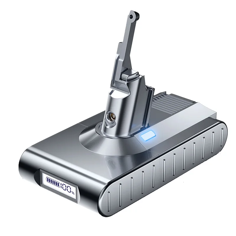 21.6V Voor Dyson V8 6000mAh Batterij 21700 Mobiele V8 Absolute Handstofzuiger Voor Dyson V8 SV10 Oplaadbare batterij - afbeelding 1