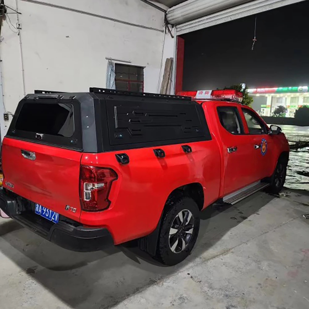 

Deren High Qualit Aluminum Alloy Tonneau Cover Waterproof Truck Top Foldable Off-Road Pickup Hardtop for Foton/G7/Standard Grand
