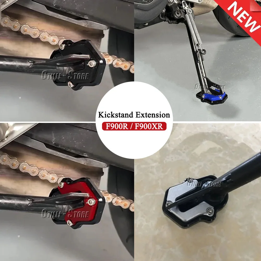 

F900XR F900R 2020 2021 2022 2023 2024 2025 Motorcycle Kickstand Enlarge Pad Side Stand Extension For BMW F900 R F 900 XR