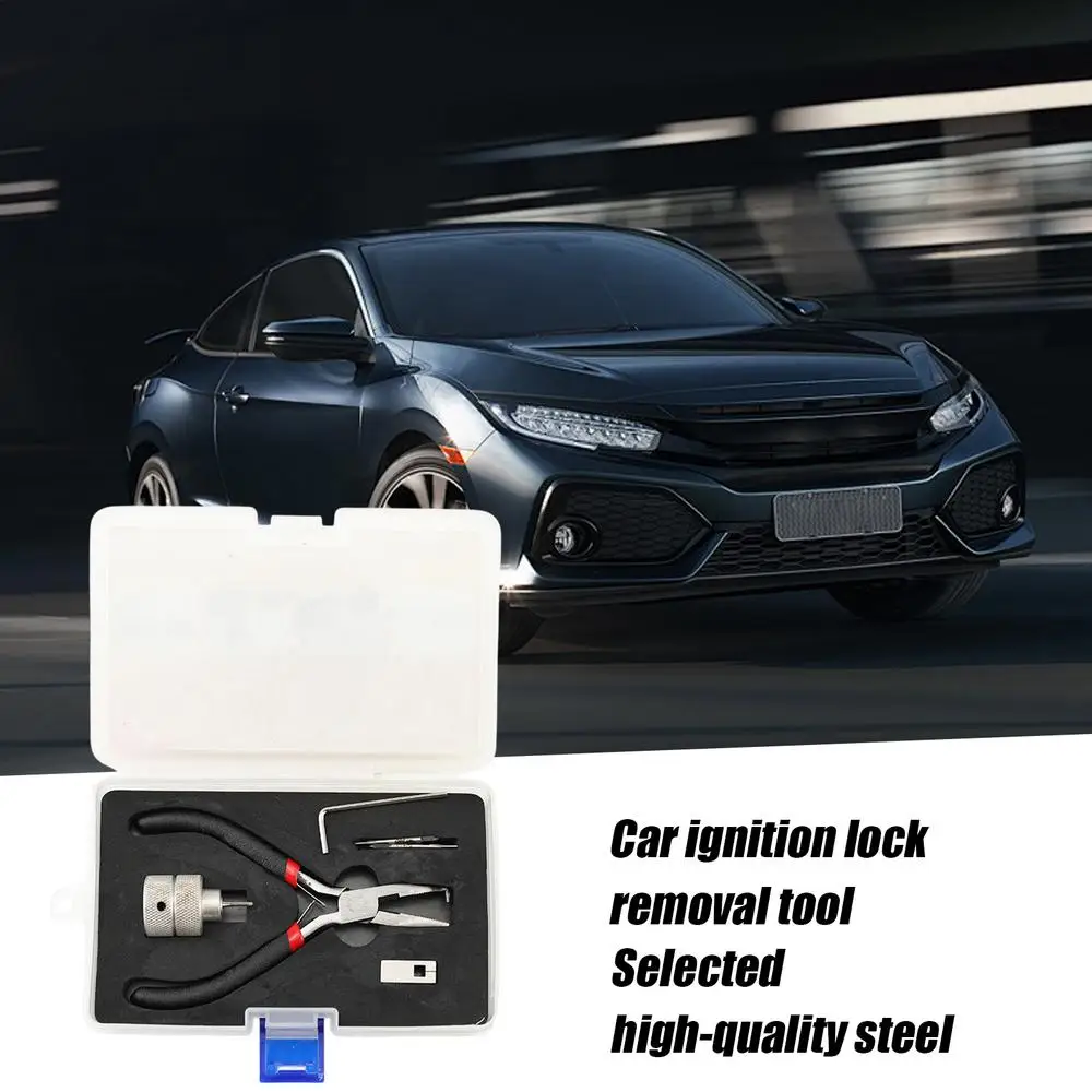 Für Honda Zündung Auto Lock Pin Removal Extractor Reparatur Tool Kit Peg Puller Box Zündung Lock Dübel Pin Removal Tool Kit Reparatur – Detail 9