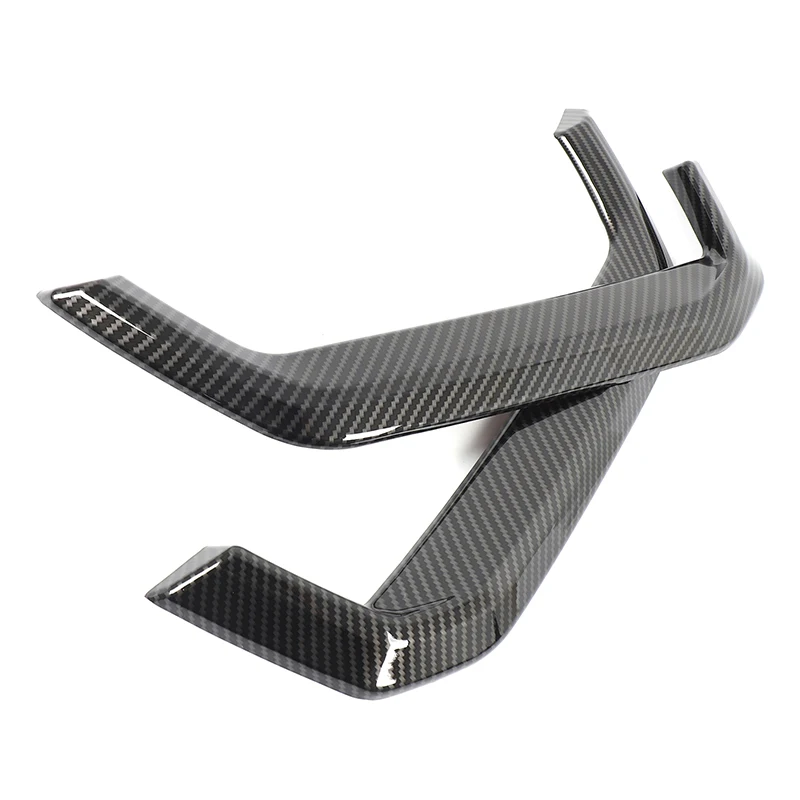 For BMW 5 Series G60 2024+ ABS Carbon Fiber Car Tail Throat Exhaust Muffler Pipe Cover Car Exterior Accessories (Sports Version)