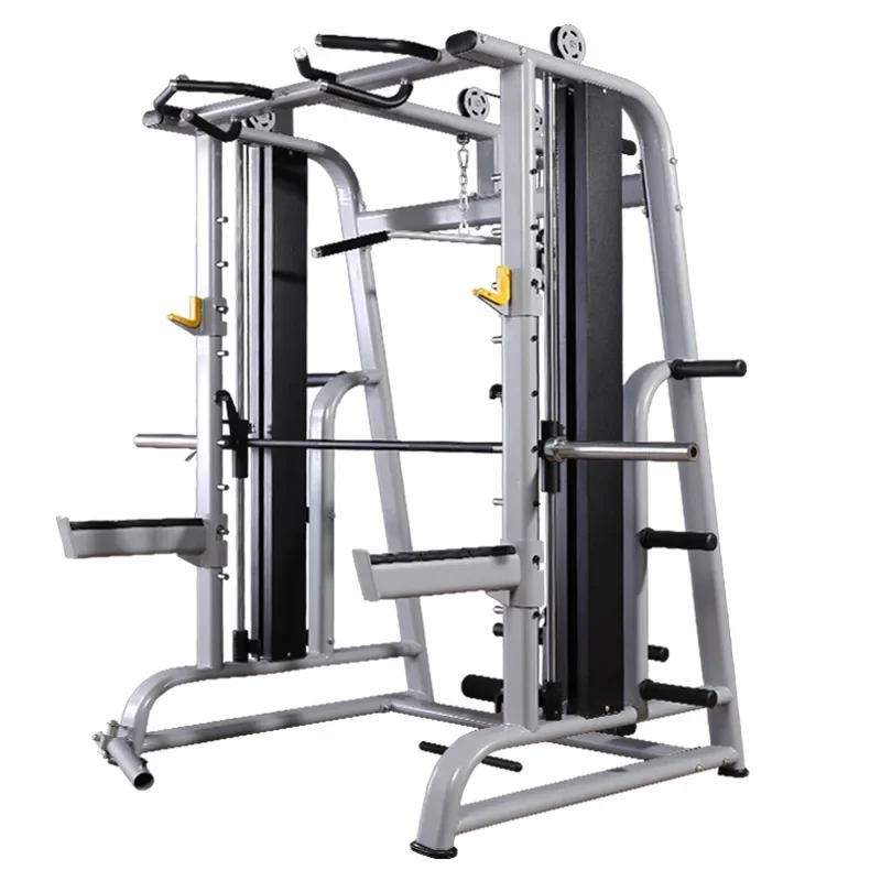 Multi Function Home Use Smith Machine with Weight Stack wholesale gym equipment Manufacturers Power Rack