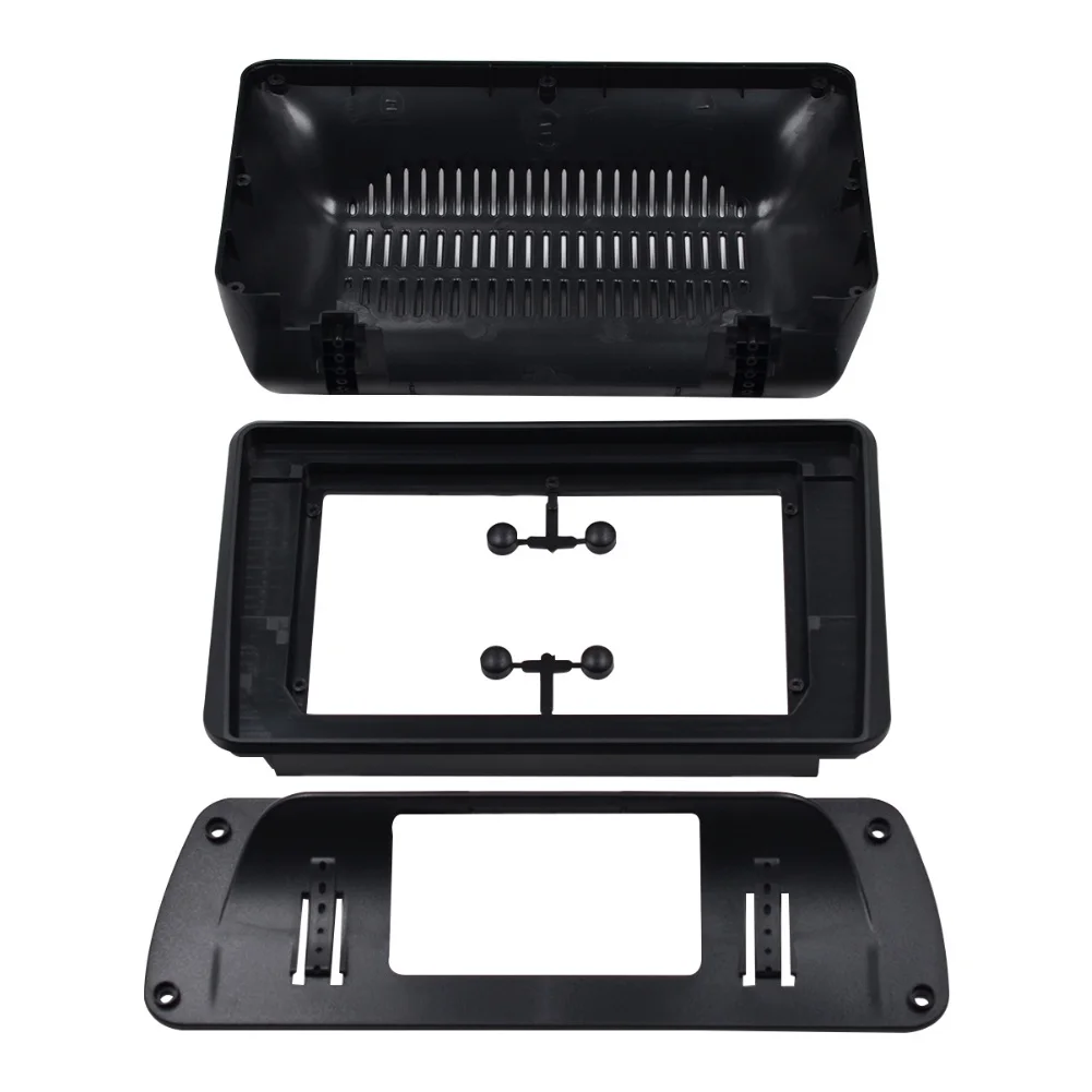 For Android Systems DIY Car Modification Audio Set Bracket Car Multimedia Upgrade 9 Inch Compatibility ABS Plastic Material