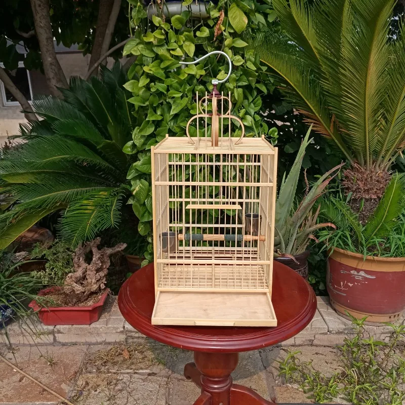 

Canari Portable Bird Cages Feeder Large Pigeon Budgie Garden Bird Cages Parrot Stand Gabbia Per Uccelli Pet Products YY50BC