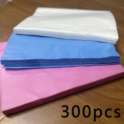 300pcs Nail Art Dust Collector Filter Paper 19x24cm Manicure Machine Dust Replace Nail Art Vacuum Cleaner Pink Blue Filter Paper