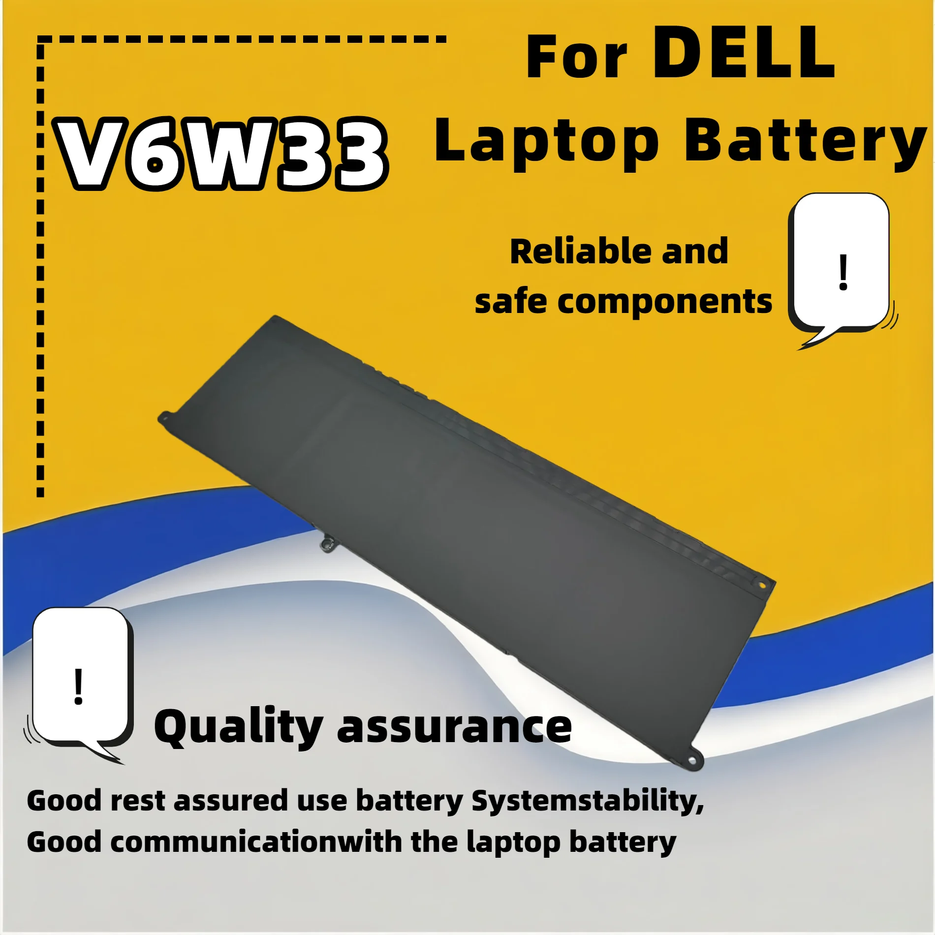FRLESUI لديل انسبايرون 5510 5515 5310 5415 5418 3510 3511 3515 5410 2-in-1 7415 2-in-1 سلسلة V6W33 G9J10 بطارية الكمبيوتر المحمول #4